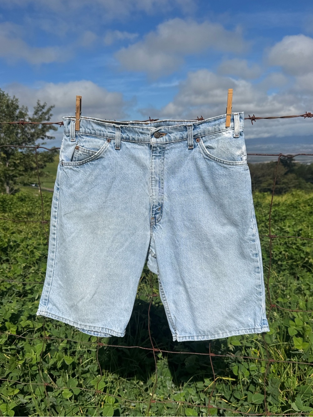 Vintage  90s Levi’s 550 denim Shorts Jorts Size 36